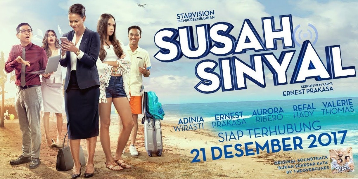 Review Susah Sinyal: Tantangan Baru Ernest Prakasa dan Imbauan untuk Orangtua Zaman Now