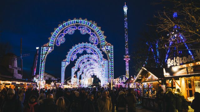 pasar malam Natal, London