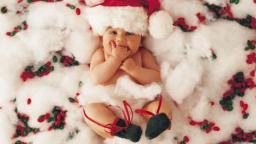 12 Ide Foto Anak Bayi Bertema Natal. Imut Maksimal, Bikin Gemes, Bikin Lekas Ingin Punya Juga. #eh