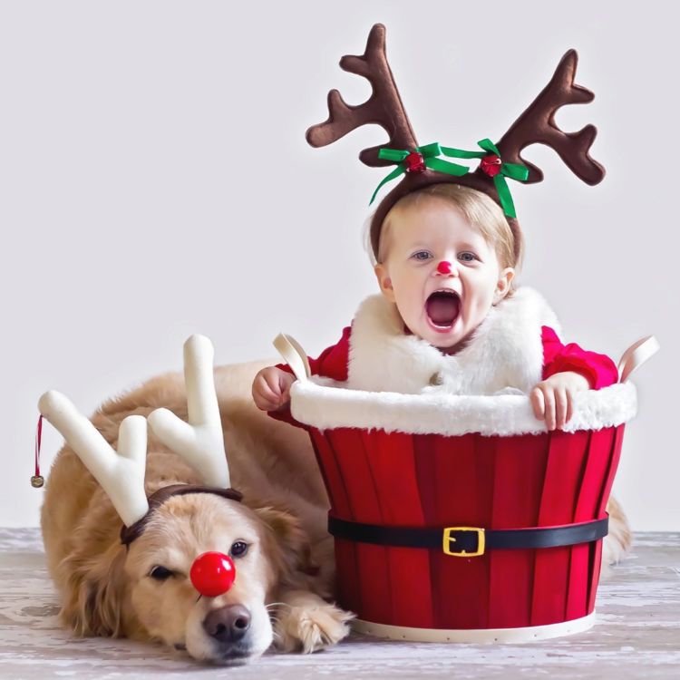 12 Ide Foto Anak Bayi Bertema Natal. Imut Maksimal, Bikin Gemes, Bikin Lekas Ingin Punya Juga. #eh