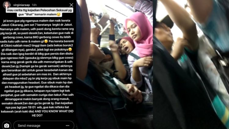 Penjahat Kelamin Semakin Merajalela, Cewek Ini Jadi Saksi Saat Pelaku Beraksi di KRL