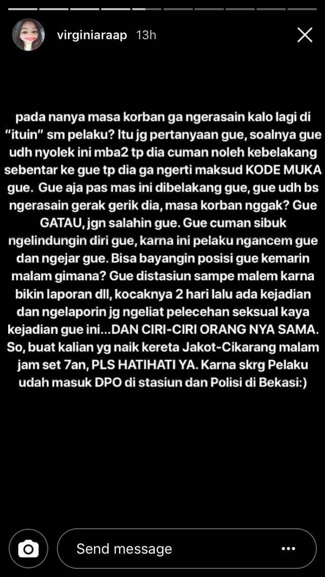 Penjahat Kelamin Semakin Merajalela, Cewek Ini Jadi Saksi Saat Pelaku Beraksi di KRL