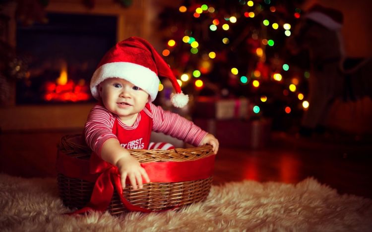 12 Ide Foto Anak Bayi Bertema Natal. Imut Maksimal, Bikin Gemes, Bikin Lekas Ingin Punya Juga. #eh