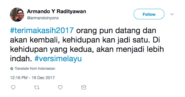 Bukannya Bijak, 14+ Tagar #TerimaKasih2017 Ini Malah Bikin Ngakak. Tahun yang Menyenangkan, Ya?