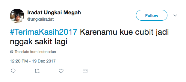 Bukannya Bijak, 14+ Tagar #TerimaKasih2017 Ini Malah Bikin Ngakak. Tahun yang Menyenangkan, Ya?