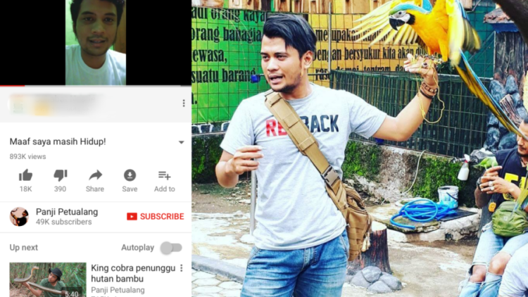 Banyak yang Percaya Kalau Dirinya Sudah Meninggal, Panji Sang Petualang: “Maaf Saya Masih Hidup!”