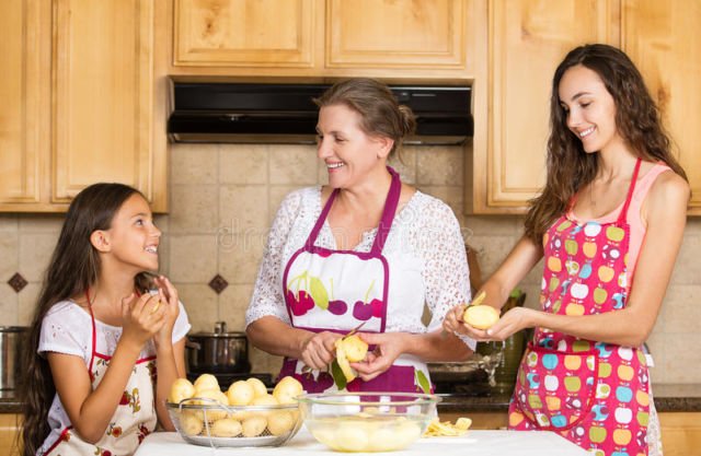 https://thumbs.dreamstime.com/b/happy-family-mother-daughter-cooking-food-kitchen-group-portrait-smiling-dinner-preparing-background-home-positive-52173162.jpg