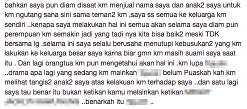 Cowok Ini Beri Klarifikasi tentang Perselingkuhan, Mantan Istri Kasih Jawaban yang Lebih Menampar