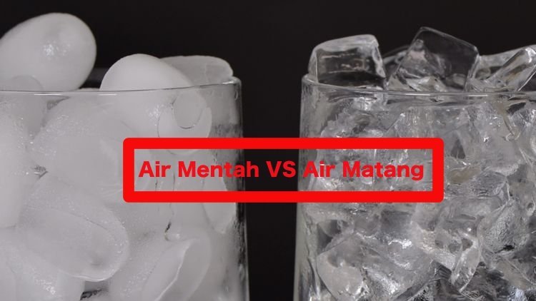 Cara Mudah Bedakan Es Batu dari Air Matang VS Air Mentah. Konsumsi yang Sehat-Sehat Saja Lah