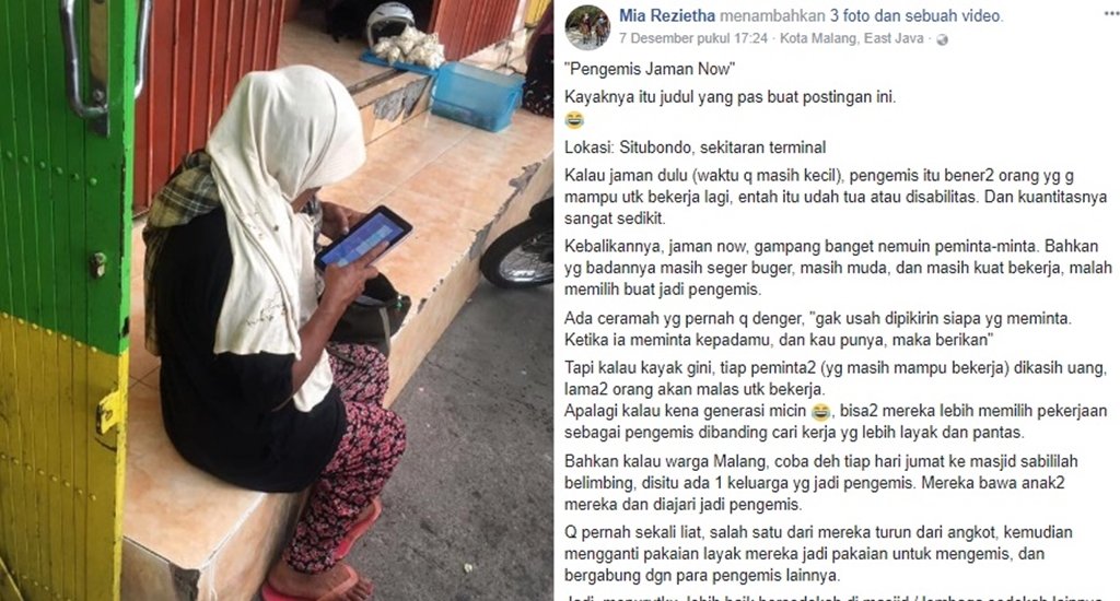 Video Pengemis Main Gawai Tuai Perdebatan. Apakah ‘Profesi’ Ini Juga Harus Ikuti Perkembangan Zaman?