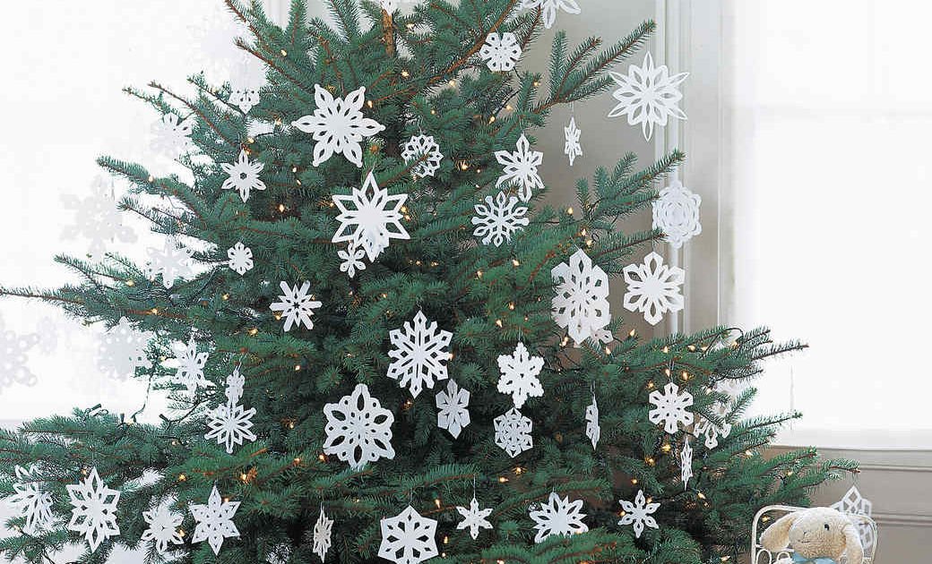 Yuk Buat Hiasan  Pohon  Natal Sederhana dari  Kertas