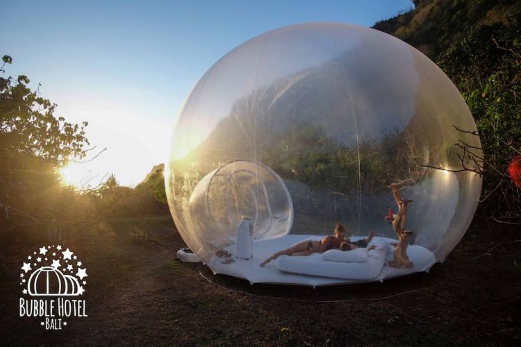 Hotel Berbentuk Bubble yang Hits di Bali Ini Bakal Memanjakanmu. Pas Banget Buat Bulan Madu!