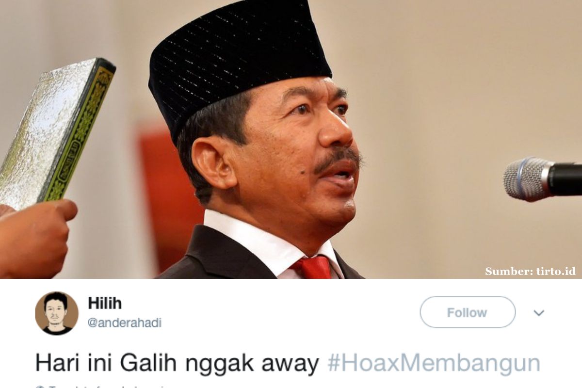 Tak Mau Ambil Pusing Soal Ujaran Kepala BSSN yang Baru, Warganet Usung Tagar #HoaxMembangun. Kocak!