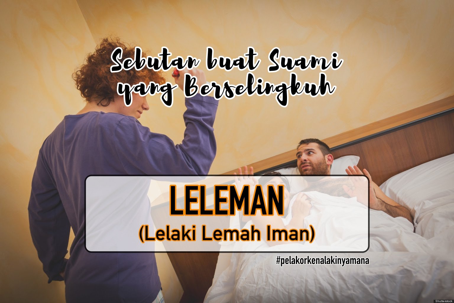 9+ Sebutan Terlayak buat Suami yang Selingkuh. Sudah Saatnya Mereka Diviralkan, Bukan Cuma Pelakor!