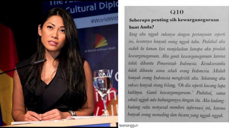 Cuplikan Wawancara Beredar, Alasan Anggun Pindah Kewarganegaraan Harusnya Bikin Kita Prihatin