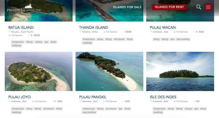 Wah, Situs Online Ini Menjual Pulau-Pulau dari Indonesia. Harganya Milyaran Rupiah Lho!