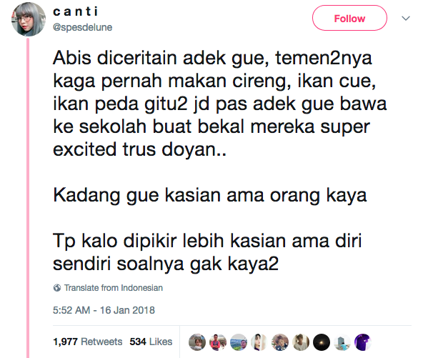 Anak Orang Kaya Girang Banget Saat Adik Cewek Ini Membawa Bekal Sederhana. Sebuah Cerita Penuh Makna