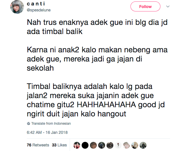 Anak Orang Kaya Girang Banget Saat Adik Cewek Ini Membawa Bekal Sederhana. Sebuah Cerita Penuh Makna