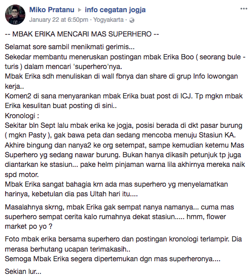 Berkat Warganet, Bule Ini Berhasil Temukan Cowok yang Mengantarnya ke Stasiun Cuma dalam Hitungan Jam