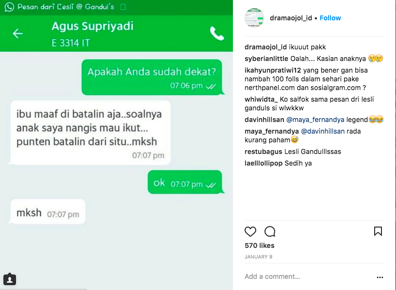 18 Abang Ojol Ini Harusnya Lebih Gampang Dapet Cewek Dibanding Andika Kangen Band