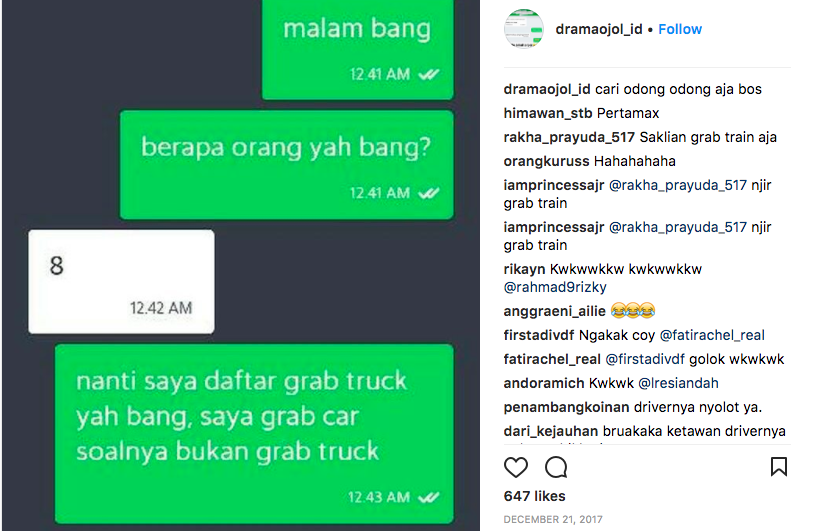 18 Abang Ojol Ini Harusnya Lebih Gampang Dapet Cewek Dibanding Andika Kangen Band