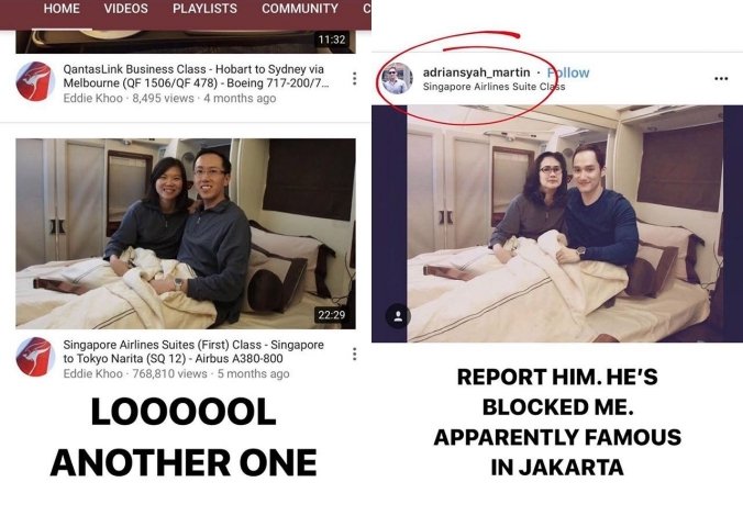 Ketahuan Edit Foto Orang Lain, Selebgram Adriansyah Martin Dibikin Malu sama Bule. Sampai Tutup Akun!