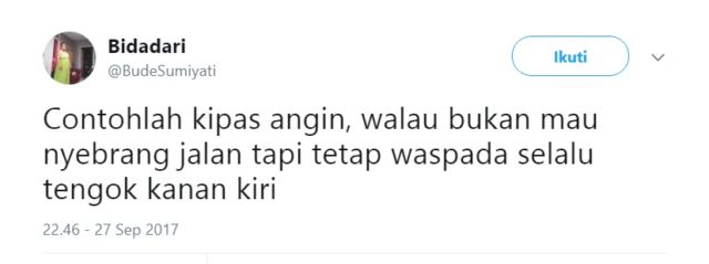 Inilah 19+ Twit Terpilih dari @BudeSumiyati, Bikin Ngakak Sekaligus Berpikir ‘Benar Juga Ya’