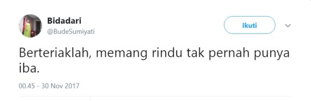 Inilah 19+ Twit Terpilih dari @BudeSumiyati, Bikin Ngakak Sekaligus Berpikir ‘Benar Juga Ya’