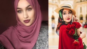 9 Padu Padan Hijab dengan Bold Make-up. Cocok Buat Kamu yang Ingin Tampil Berani