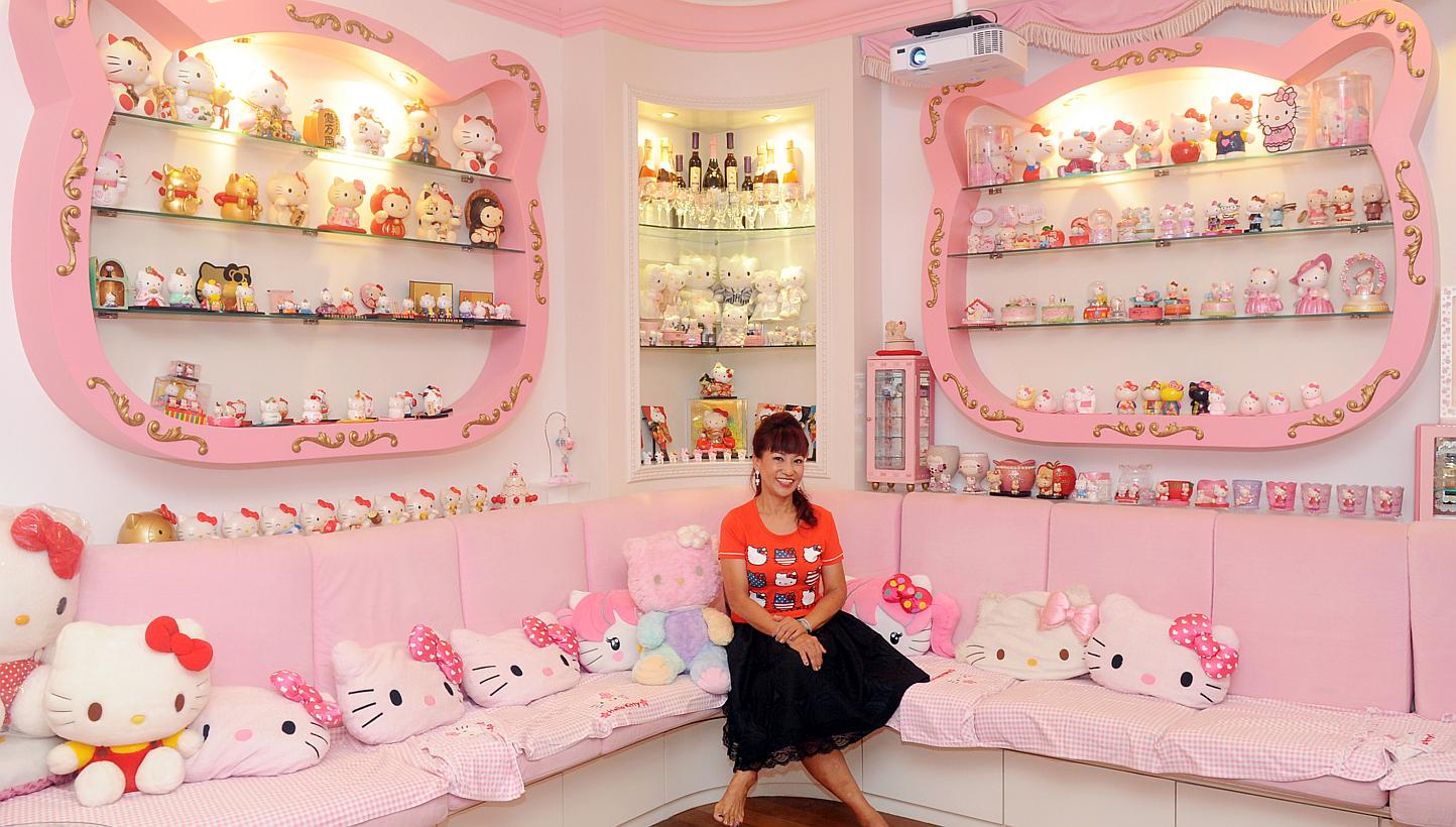 Rumah Tema Hello Kitty, Dari Hiasan Sampai Furniture Serba Pink dan Putih!