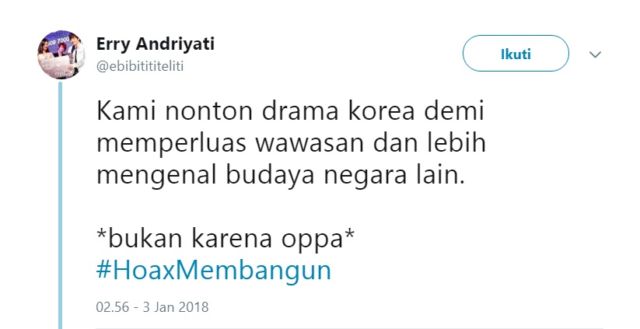 Tak Mau Ambil Pusing Soal Ujaran Kepala BSSN yang Baru, Warganet Usung Tagar #HoaxMembangun. Kocak!