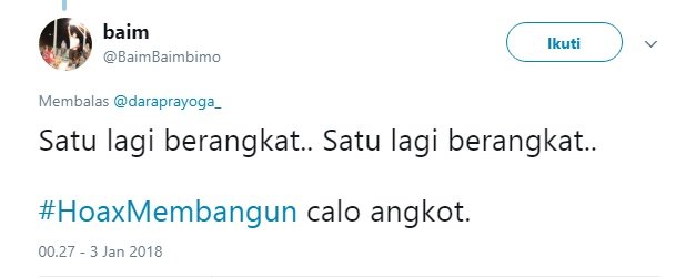 Tak Mau Ambil Pusing Soal Ujaran Kepala BSSN yang Baru, Warganet Usung Tagar #HoaxMembangun. Kocak!