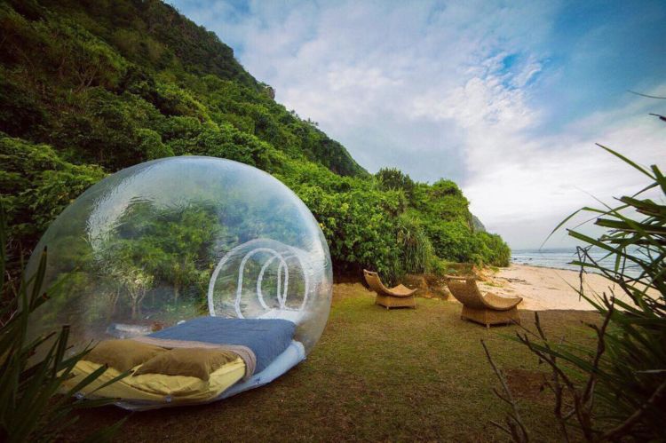 Hotel Berbentuk Bubble yang Hits di Bali Ini Bakal Memanjakanmu. Pas Banget Buat Bulan Madu!