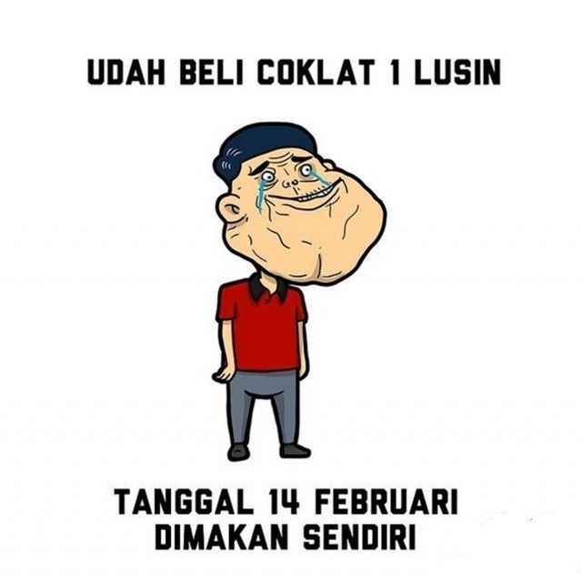 Cara Menertawakan Diri Sendiri di Hari Valentine Lewat 17+ Meme Kocak Ini. Udah Kesindir Belum Nih?