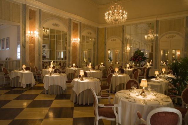 The dining room