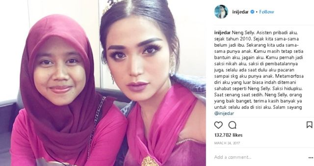 10+ Potret Bukti Para Artis Juga Dekat dengan ART-nya. Nggak Cuma Sibuk di Layar Kaca Doang!