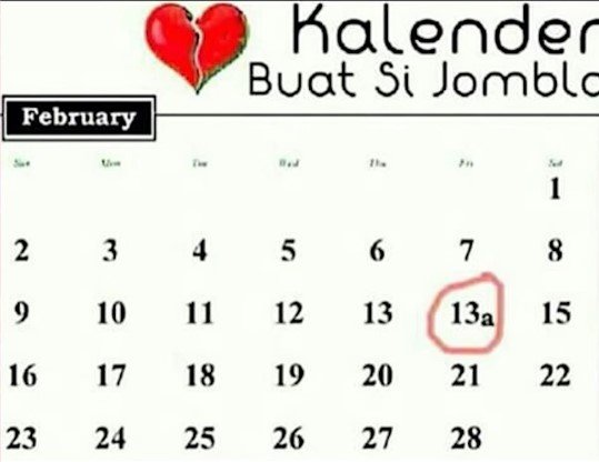 Cara Menertawakan Diri Sendiri di Hari Valentine Lewat 17+ Meme Kocak Ini. Udah Kesindir Belum Nih?