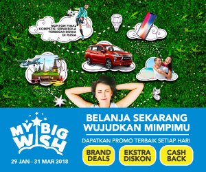 Pilih Sendiri Hadiahmu Di Promo My Big Wish Bersama Blibli.com