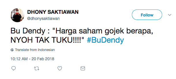 Dari yang Kocak sampai Bijak, Inilah 14+ Kicauan Warganet soal Bu Dendy yang 'Sawer' Pelakor Pakai Duit