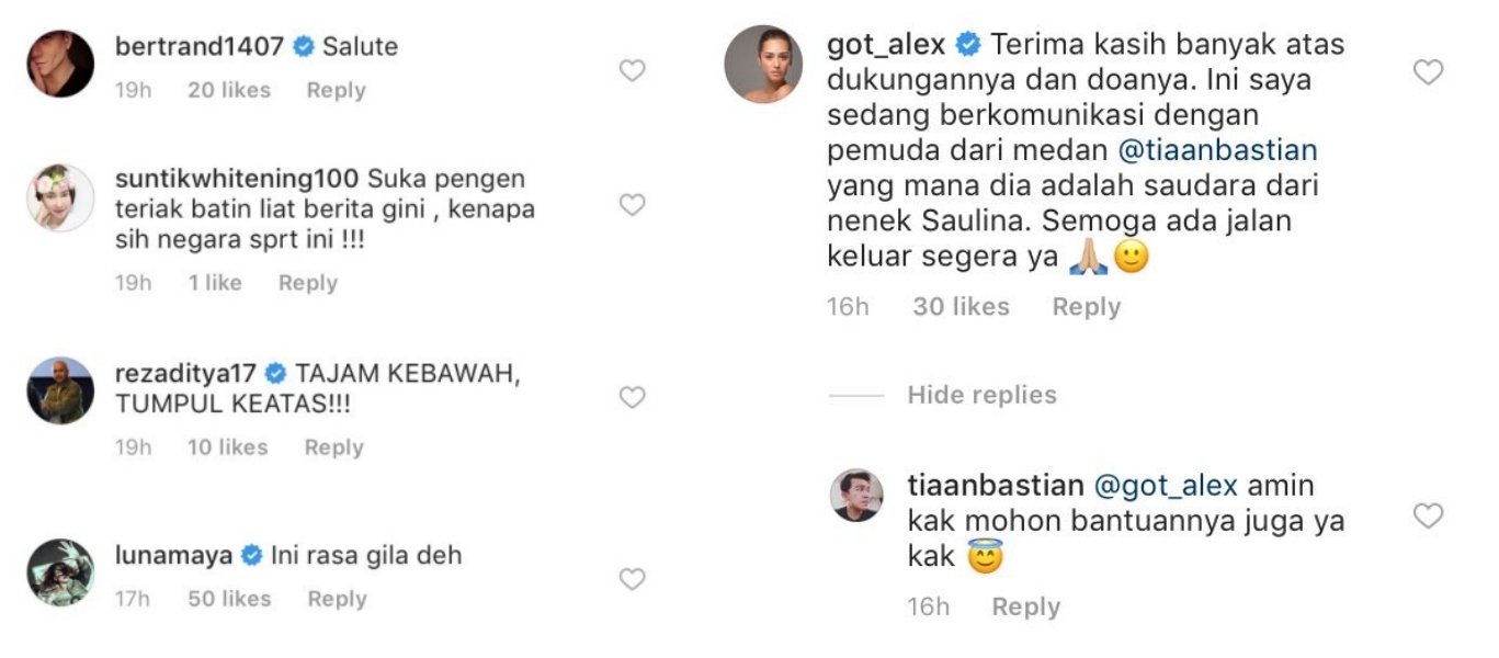 Sedih Dengar Kabar Nenek Dipenjara Karena Tebang Pohon, Alexandra Gottardo Mohon Pelapor Memaafkan