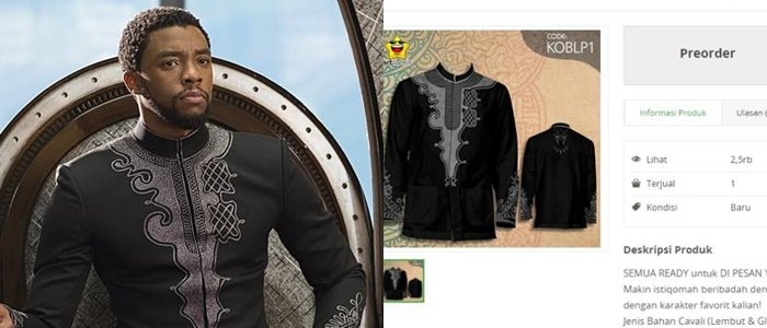 7+ Inspirasi Hits dan Kekinian Baju Koko. Idenya Bukan Cuma dari Kostum Aktor Black Panther Lho!