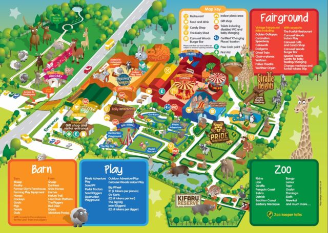 Folly Farm Map