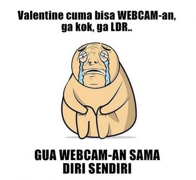 Cara Menertawakan Diri Sendiri di Hari Valentine Lewat 17+ Meme Kocak Ini. Udah Kesindir Belum Nih?