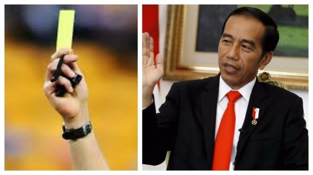 Janganlah Kita Alergi dengan Kartu Kuning, Menjadi Presiden Kodratnya Memang Pening