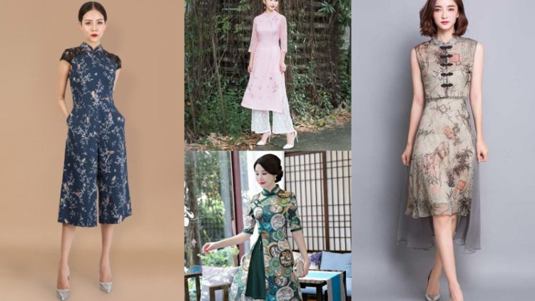 12 Inspirasi Cheongsam Modern yang Nggak Melulu Warna Merah, Demi Perayaan Imlek yang Meriah