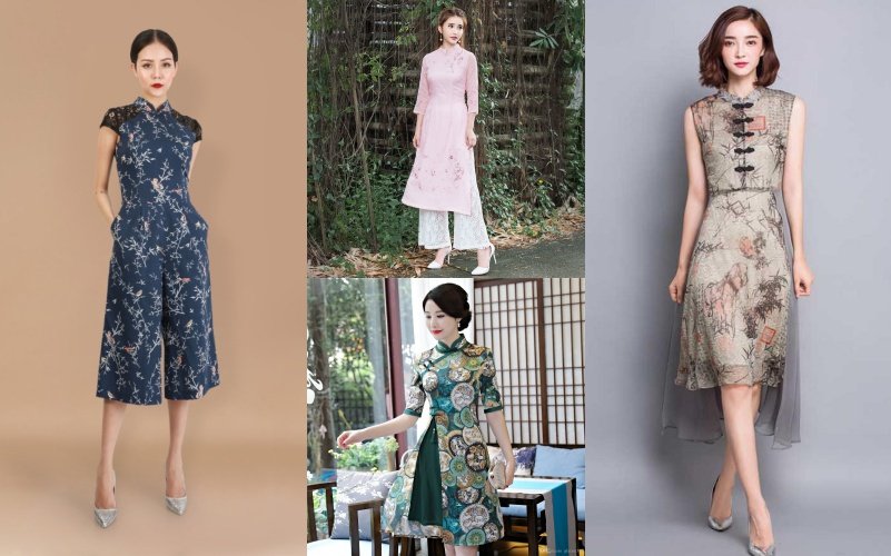 12 Inspirasi Cheongsam Modern yang Nggak Melulu Warna Merah, Demi Perayaan Imlek yang Meriah