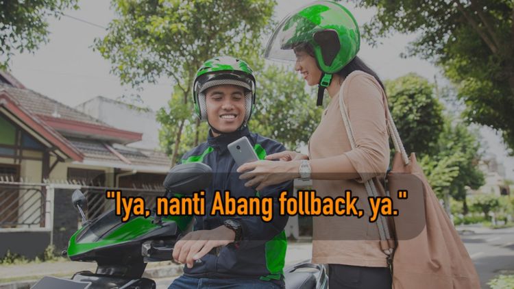 7 Kalimat Perhatian dari Babang Ojol Ini Terbukti Jauh Lebih Romantis daripada Pacarmu. Miris sih~