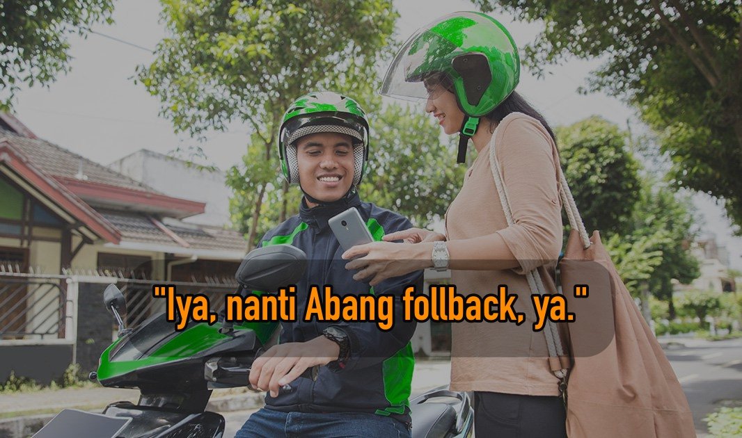 7 Kalimat Perhatian dari Babang Ojol Ini Terbukti Jauh Lebih Romantis daripada Pacarmu. Miris sih~