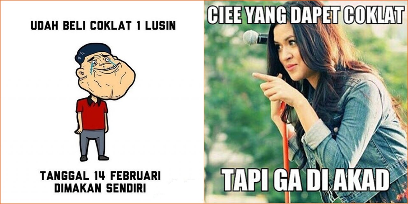 Cara Menertawakan Diri Sendiri di Hari Valentine Lewat 17+ Meme Kocak Ini. Udah Kesindir Belum Nih?