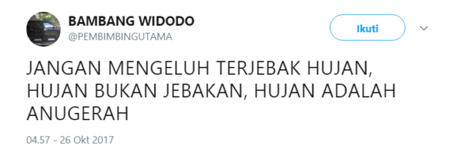 Buat para Mahasiswa, Simak Baik-Baik Twit Bijak dari @PEMBIMBINGUTAMA Ini Kalau Mau Cepat Lulus~